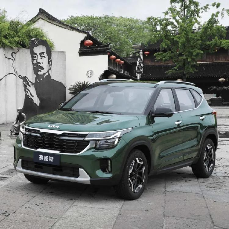 2024 New Seltos Dongfeng Kia Car 2022 Okm รถยนต์มือสองจากประเทศจีน ขายส่ง ยานยนต์ คาซัคสถาน 1.5l น้ำมันเบนซิน Suv 2wd Seltos