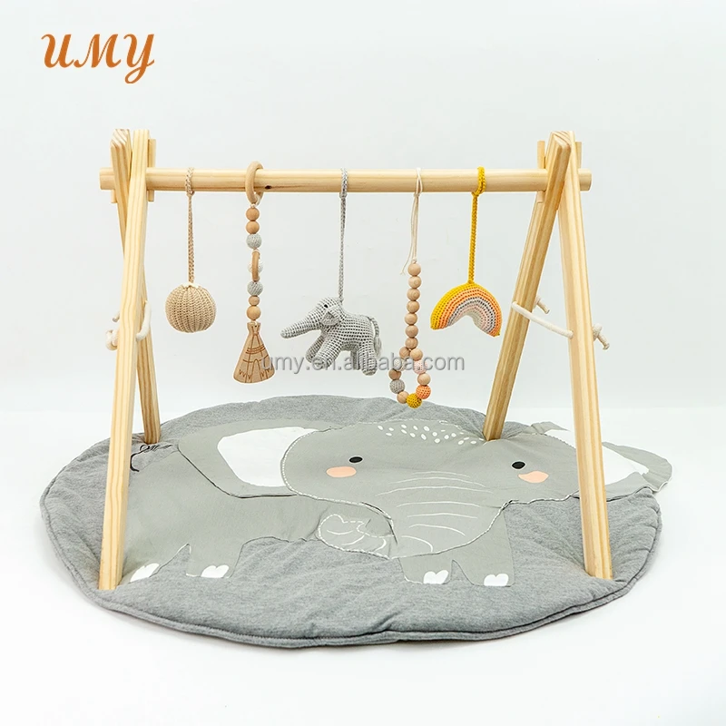 Infant Indoor Kids Montessori Hanging Bar Toddler Activity Center Play