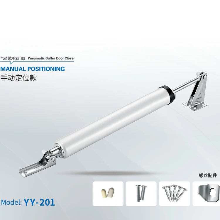 Hardware 3080kg Swing Door Closer Long Automatic Aluminium Hydraulic