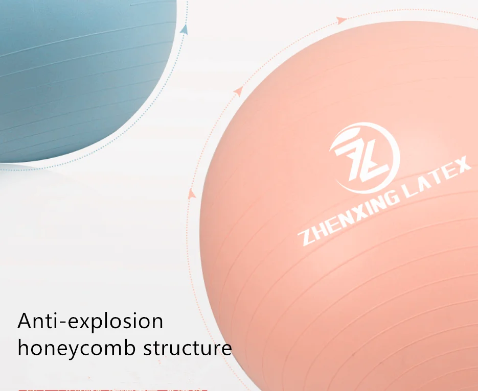 Мяч для фитнеса мяч йоги из мягкого ПВХ с насосом размер 55/65/75 см