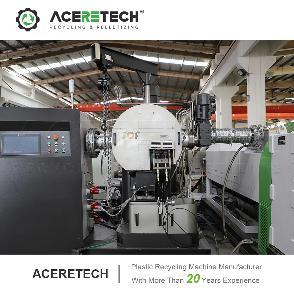 New Product SCF Automatic Self Cleaning No Mesh Melt Filter for Plastic Recycling Extrusion Machine