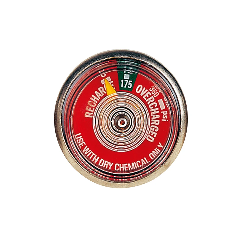 Manometer Pressure Gauge for ABC Powder Fire Extinguisher Dry Powder Fire Extinguisher With Manometer