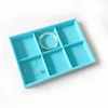 Blue 6 Grids Tray