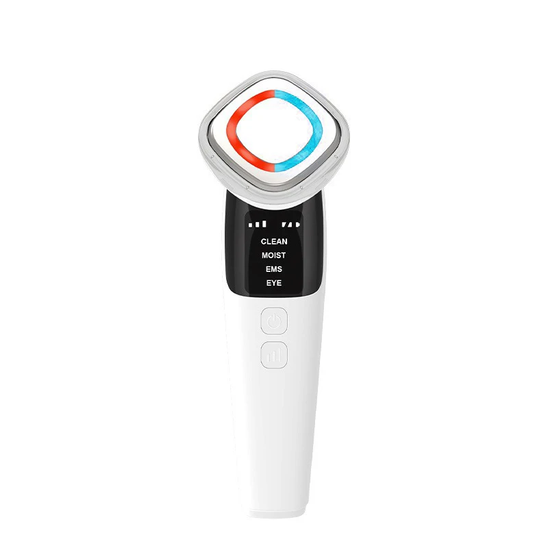 Customizable Handheld Skin Tightening Light Therapy Machine Home Use Facial Massager for Face Nose Lifting Skin Rejuvenation