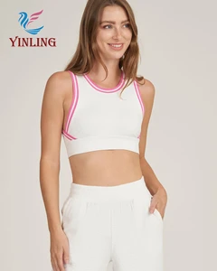 Custom Logo Quick Dry Fitness Gym Yoga Wear Running Sports Breathable Seamless Yoga Set