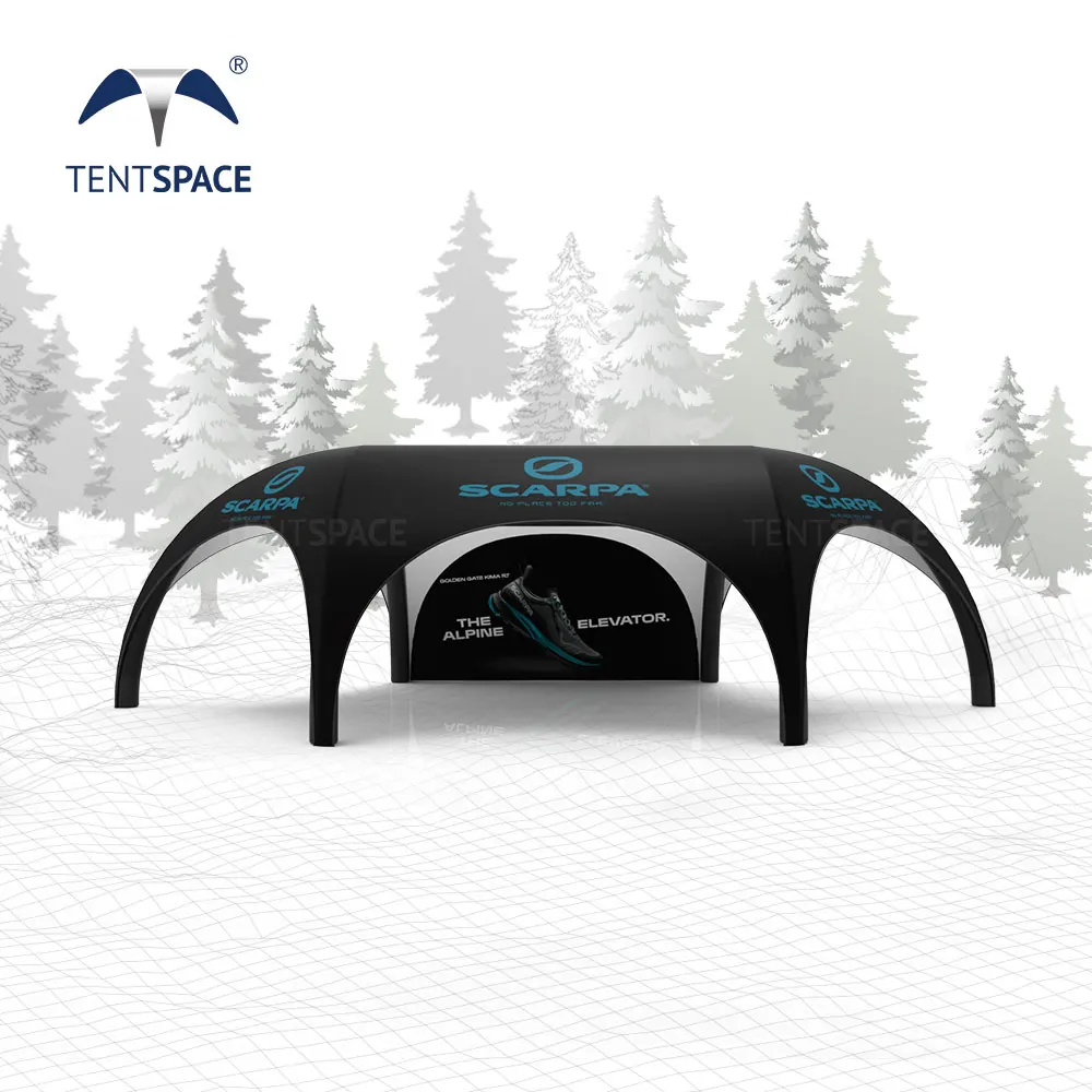 New Design Brilliant Design Hexagonal Large Inflatable Dome Tent Outdoor Marquee Canopy with Outstanding Wind Resistance