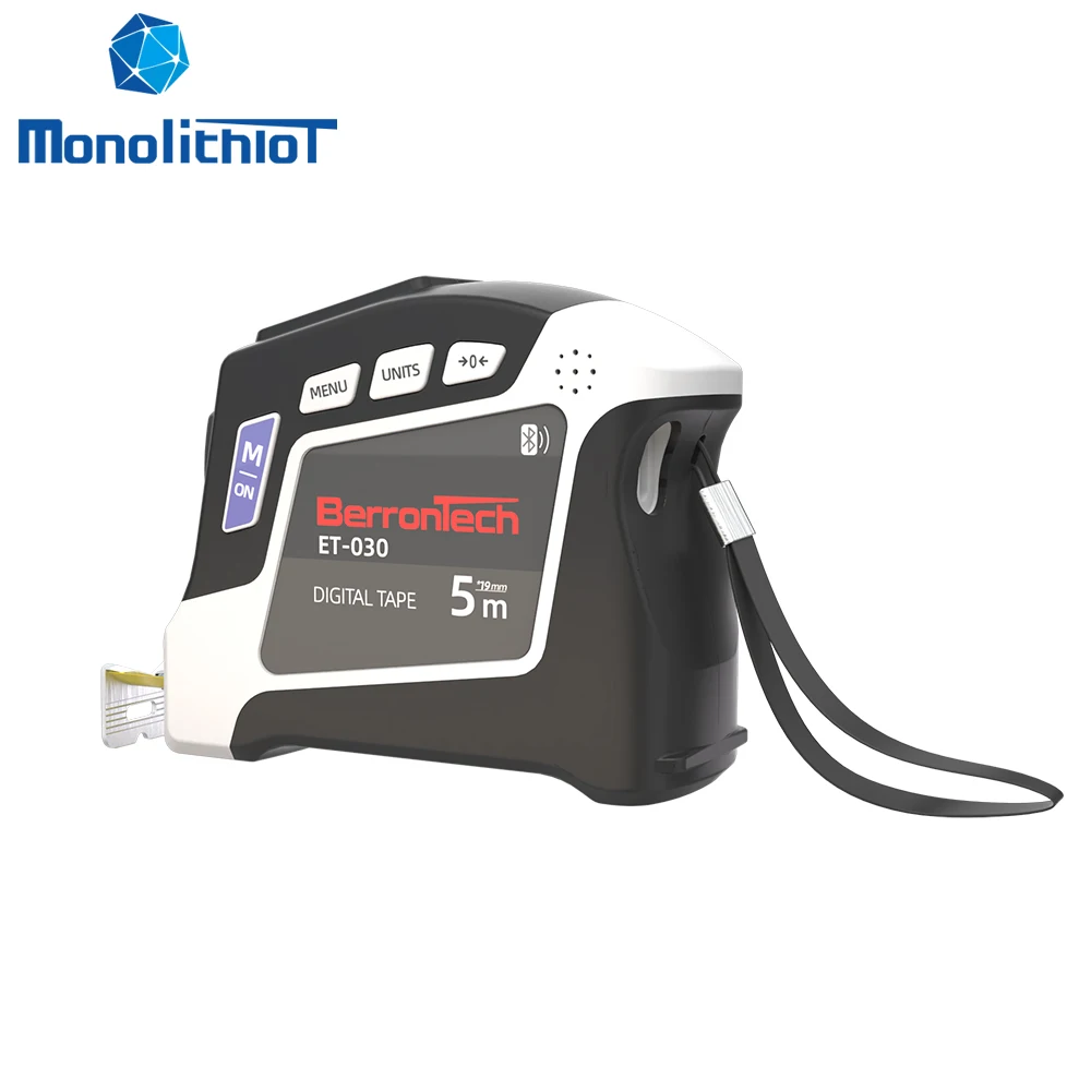 MonolithIoT ET030 5 Meter Blue Tooth Digital Tape Measure