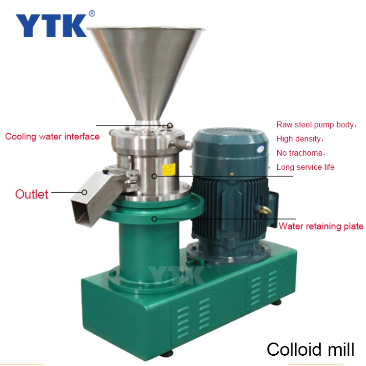 Пищевая промышленная коллоидная мельница цена шлифовальная Вертикальная коллоидная мельница для соевого молока арахисовое масло коллоидная мельница