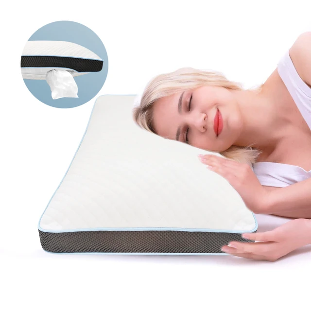 Luxury Shredded Memory Foam Pillow (no-dust, anti-bacteria)