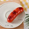 Grilled large hot dog
