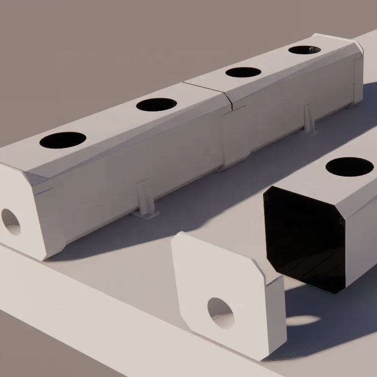 Skyplant Hydroponic Channel Pvc Pipe 100*103mm Nft Pvc Pipe 100*50mm 90