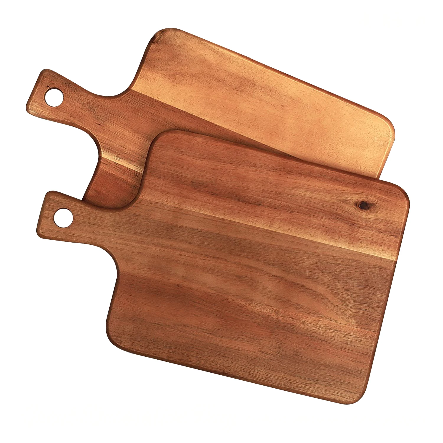Natural  Acacia Wood Pizza Peel Wooden Pizza Paddle Large Pizza Board with Handle