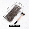 Soie de bambou violette 11*30