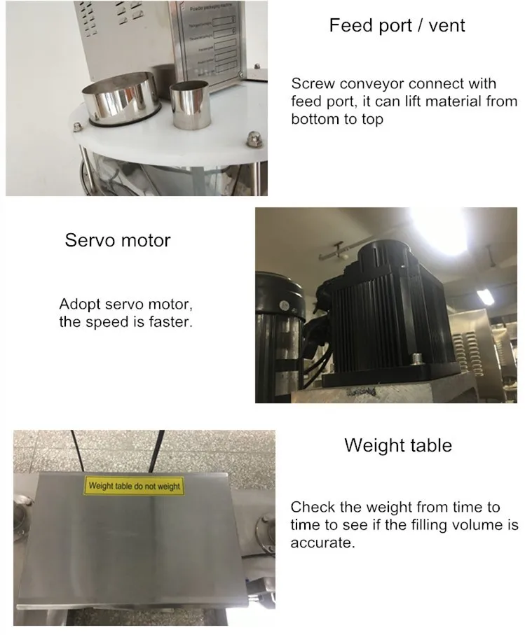 Kaiyu 500g grain powder weighing spice powder packing machine for sale
