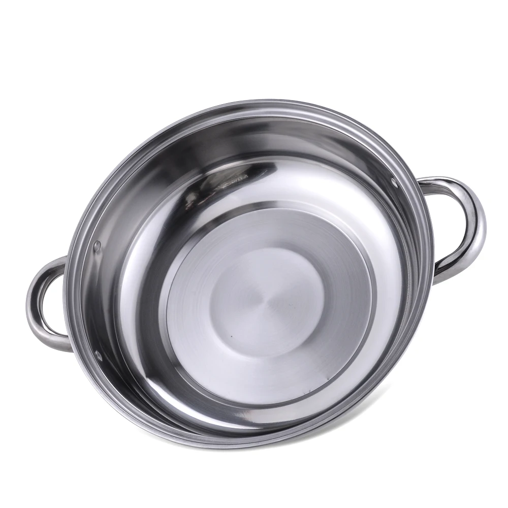 Multi Function Double Layered Custom Kitchen Oil Gas Steam Food Dimsum Bun Cake Fish Stainless Steamer Pot