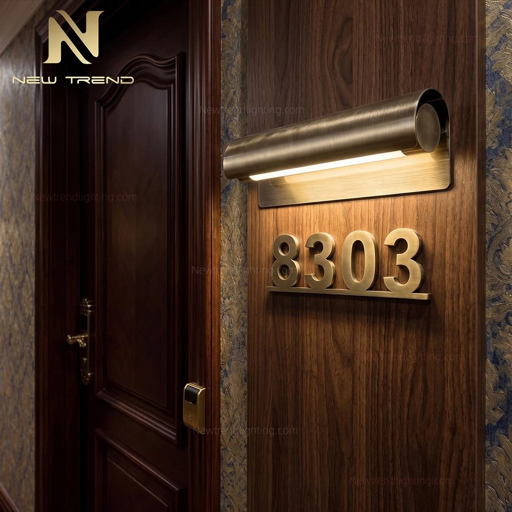CPL-507 Bespoke LED Wall Sconce – Commercial Accent Lighting for Hotel Corridor & Guest Room Entry