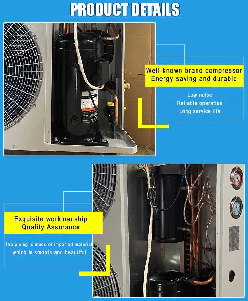 20ft 40ft Container Freezer Chiller Freezer Container Cold Storage Room