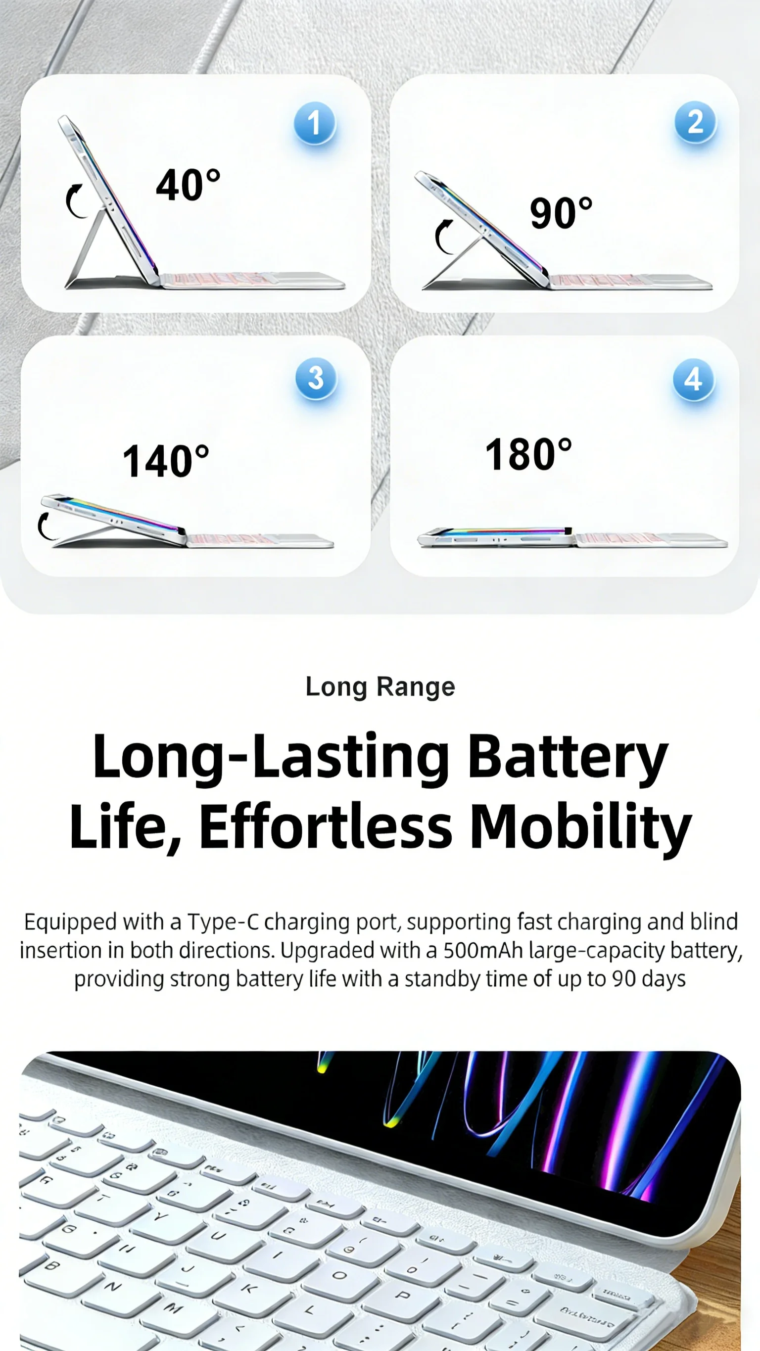  11 a16 multi angle magnetic stand anti scratch  drop proof protective cover with slot-9