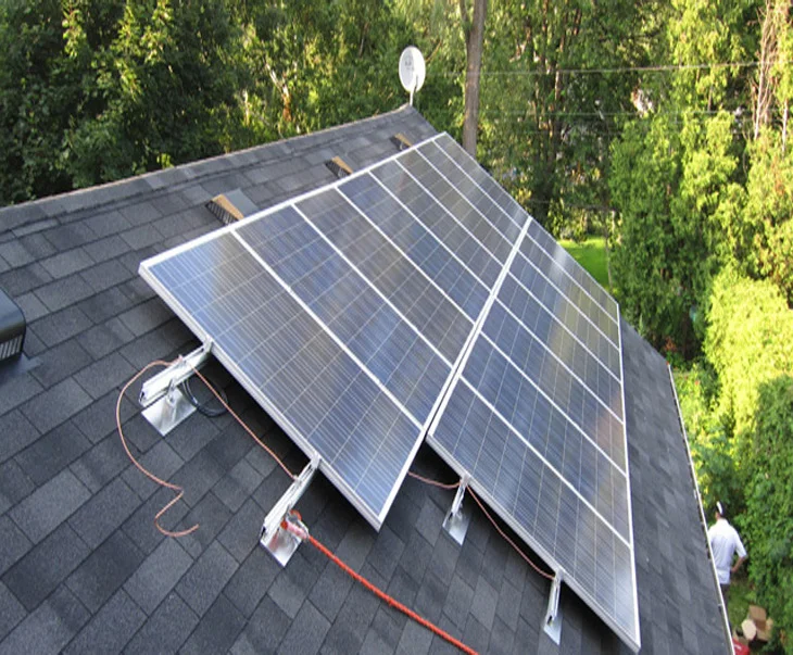 OEM Waterproof Shingle Roof Solar Mount L Foot Solar Mounting Rail Tile Roof Flashing Kit Solar Roof Mount