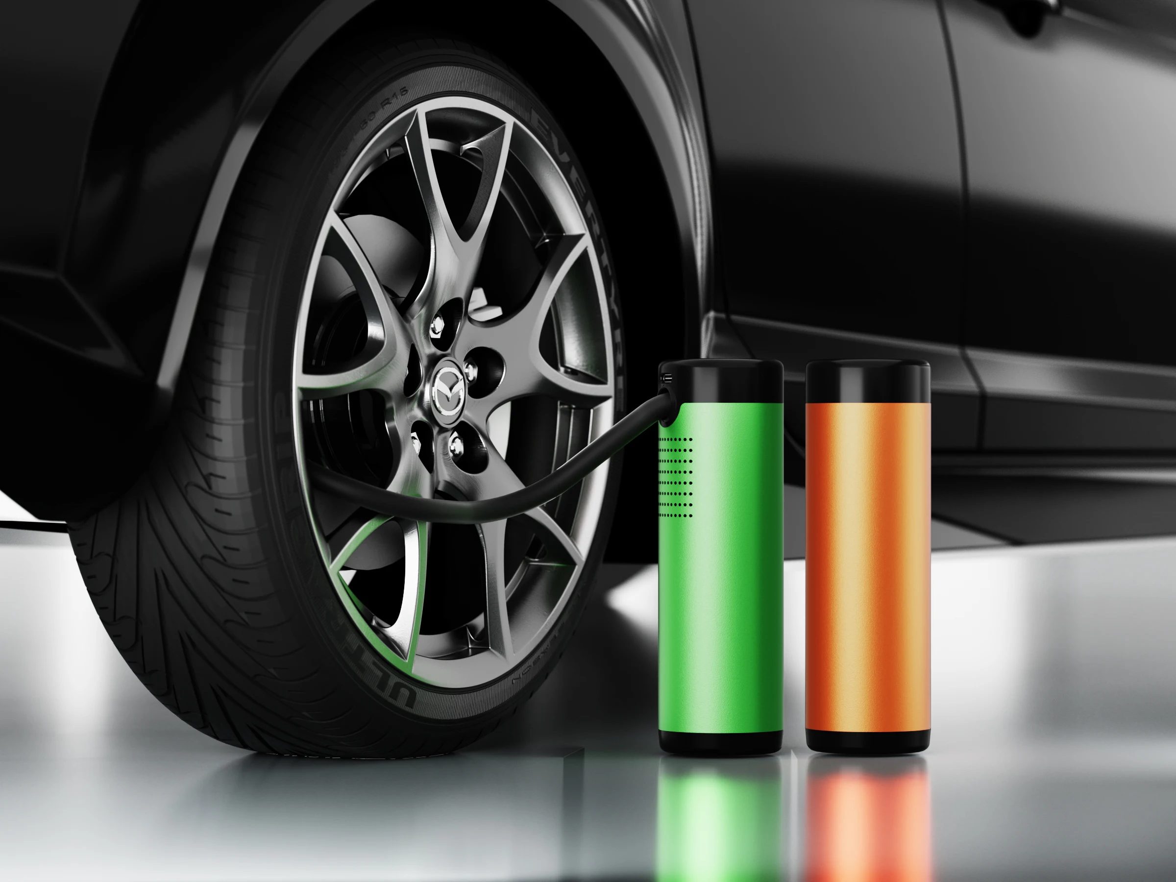 Portable Air Compressor Fast Inflating Balloon Inflator Machine Air Pump Car Bile Tire Electric Pump
