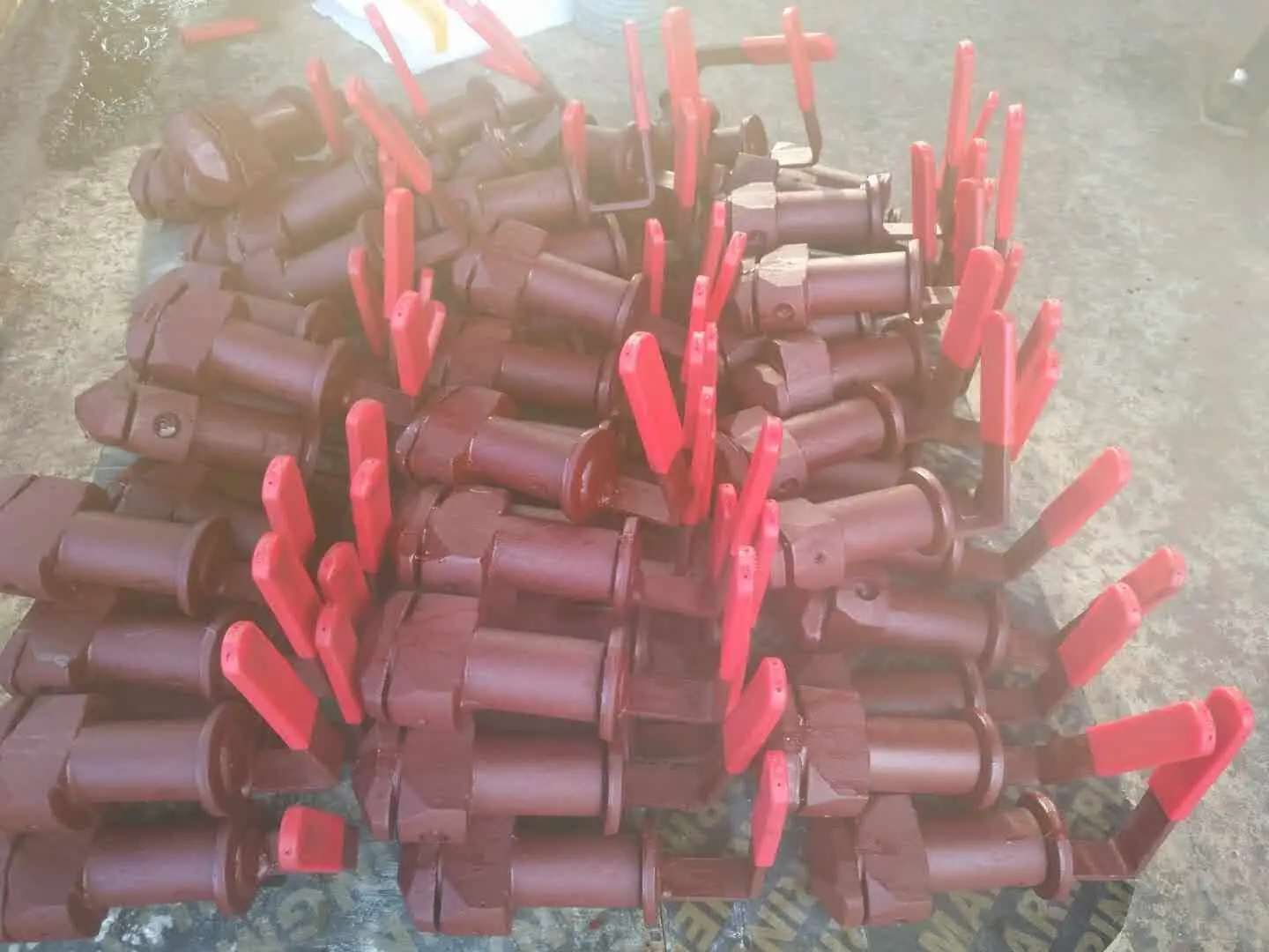 Manual Intermediate Stacking Twistlock Shipping Container Twist Lock