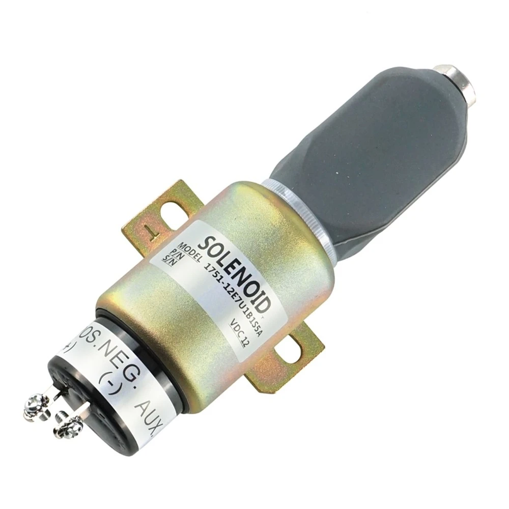 IZUMI for Yanmar Shutoff Solenoid 12E7U1B1S5A Heavy Duty Engine Parts
