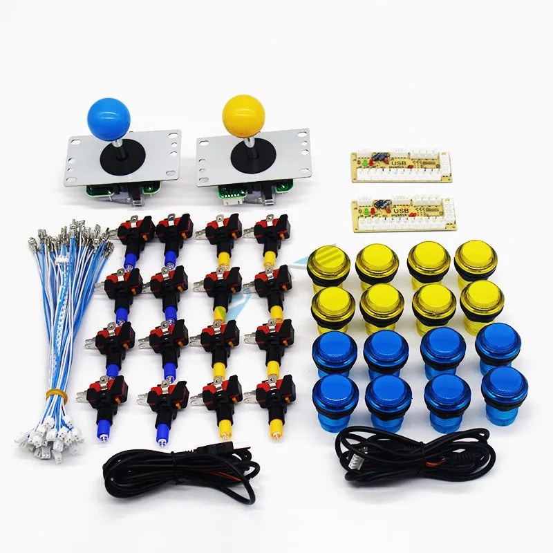 Low Price Arcade Game Parts Factory Direct Wholesale Zero Delay Push Buttons & Joysticks Diy