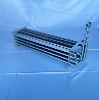 Factory Price Stainless Steel Fin Condenser Coil Tube Ethylene Glycol To Air Heat Exchanger