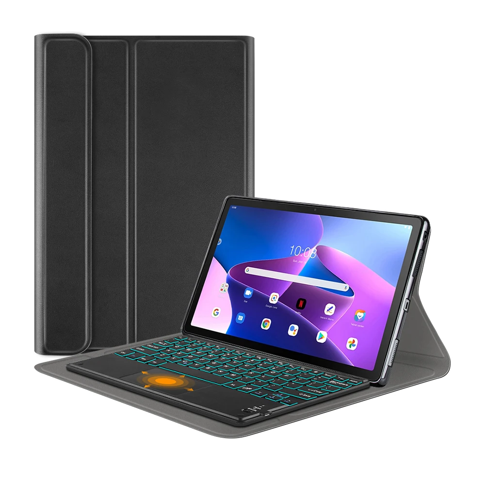 Touch Pad Keyboard Case For Lenovo Tab M10 Plus 3rd Gen 