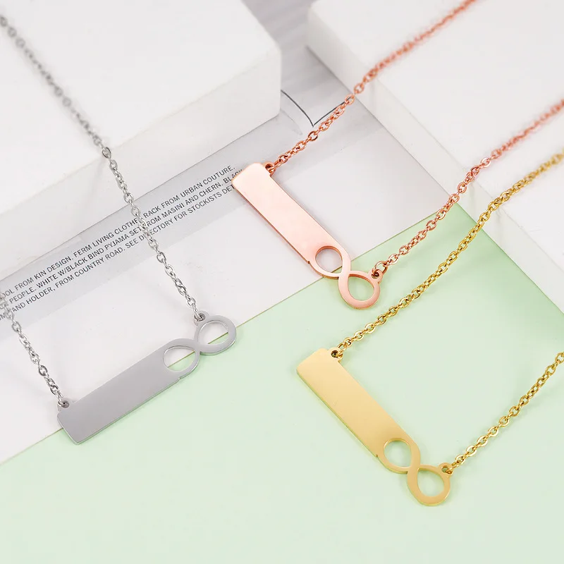 8 Infinite Personalised Necklace