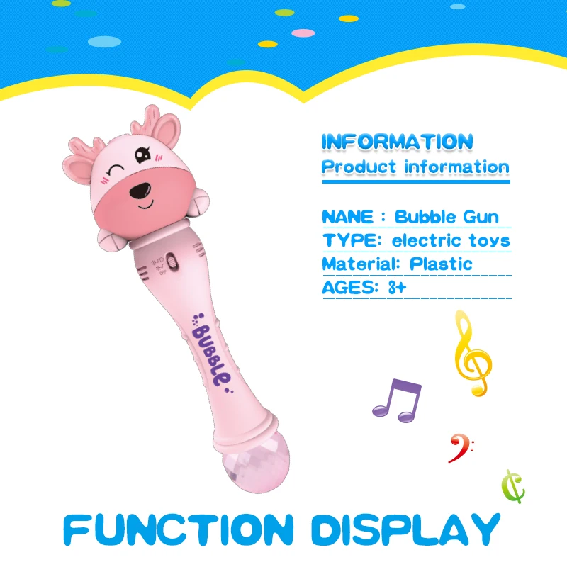 Летний Электрический музыкальный световой пистолет для детей
