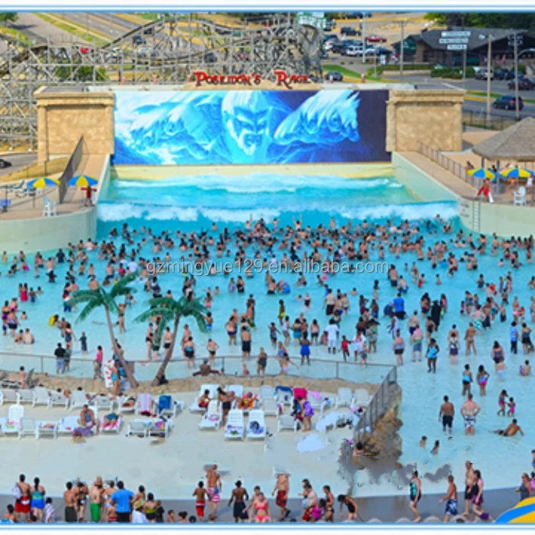 Popular Indoor Artificial Wave Pool Machine Customized Design for Adult Amusement for Water Park Sea Theme Park