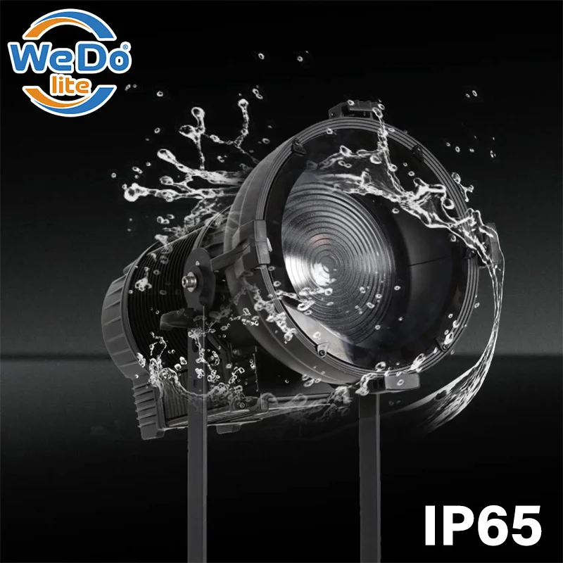 300W 600W LED Profile Spot Light LED Fresnel Spotlight Leko LED Fresnel Spot Light with Auto Zoom for TV Show Theater