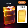 262 Transparent Yellow Tungsten Filament Cigarette Lighter