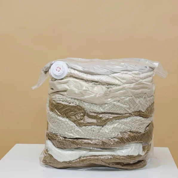 Extra Large Vacuum Storage Bags for Space-Saving Closet Organizers for Clothing Comforters Blankets Bedding Sweaters