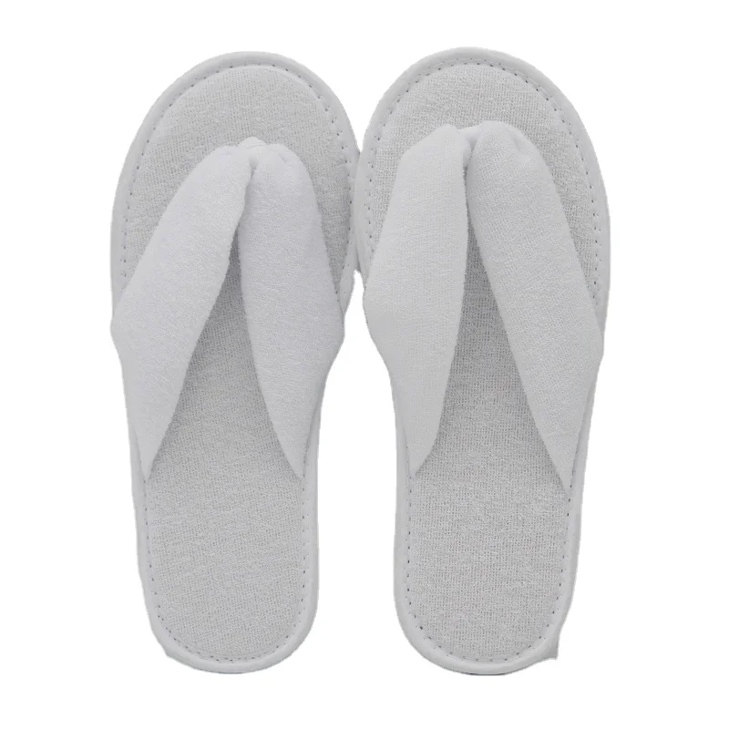 Luxury Hotel Bedroom Coral Fleece Slipper Disposable 100% Cotton