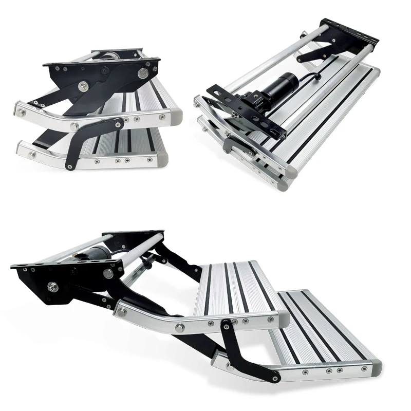 Custom Rv Steps RV Steps in Black Stairs - Durable & Stylish Solutions