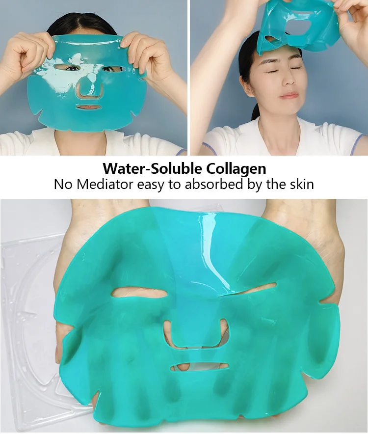 Vitamin C Anti Wrinkle Face Mask Green Tea Hydrating Beauty Spa Facial