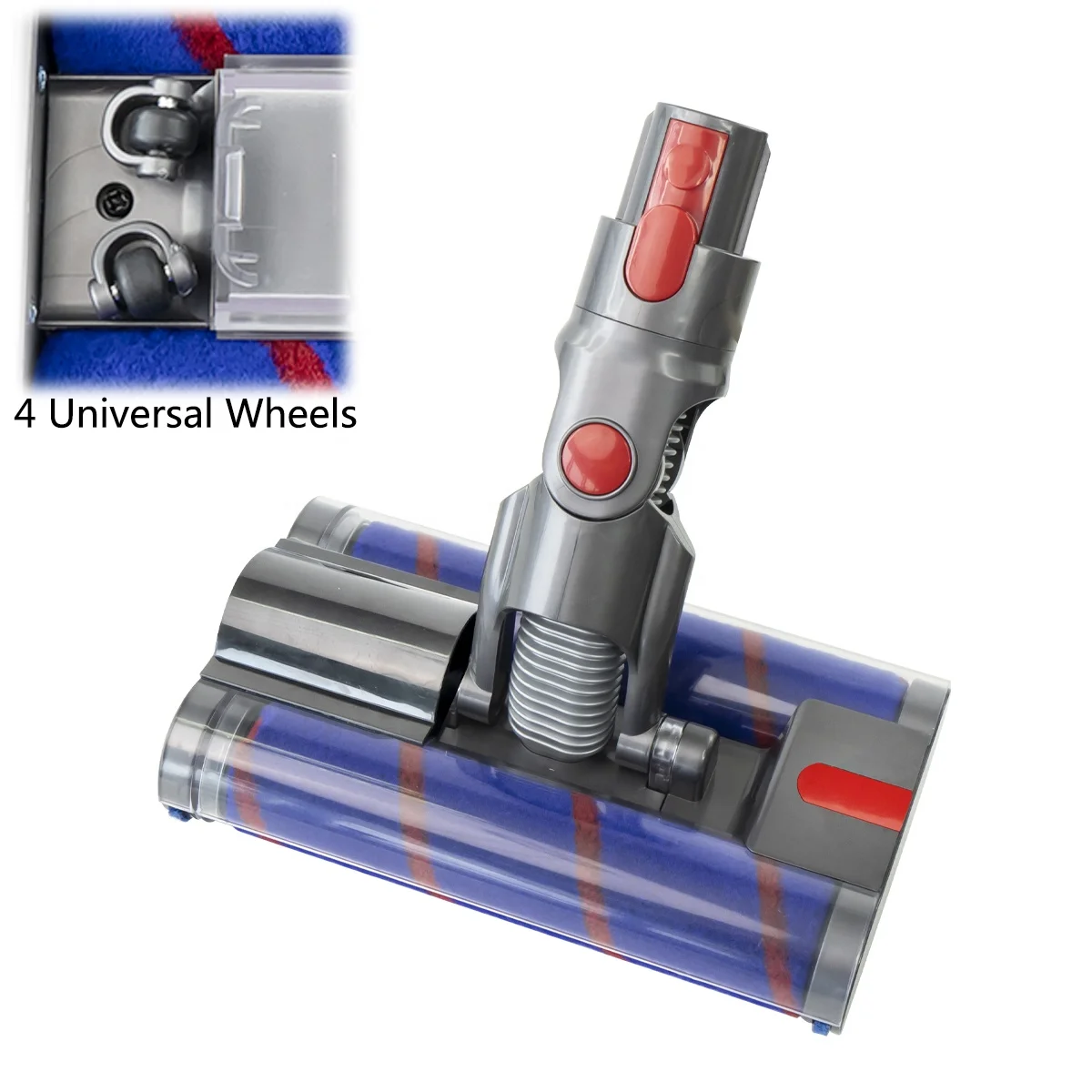 Electric Removable Carpet Floor Laser Led Light Vacuum Cleaner Brush