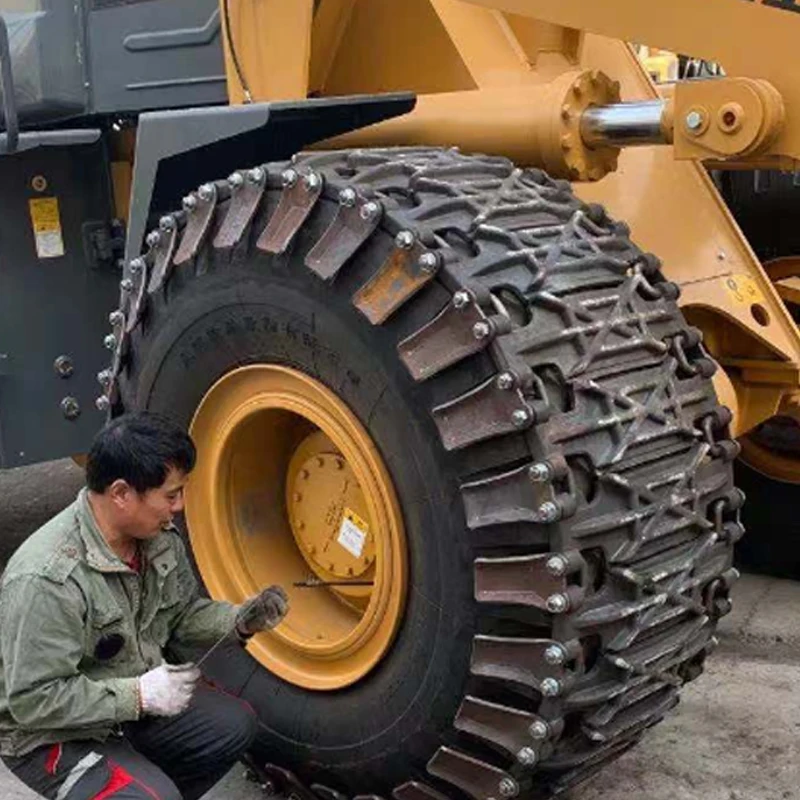 Armor Crawler Protection Chain for Front End Loaders