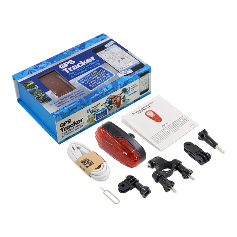 GPS Bike Finder Tk906 Vjoycar Best Quality LED GPS Tracking Bike Device Free APP Web Life Time GPS