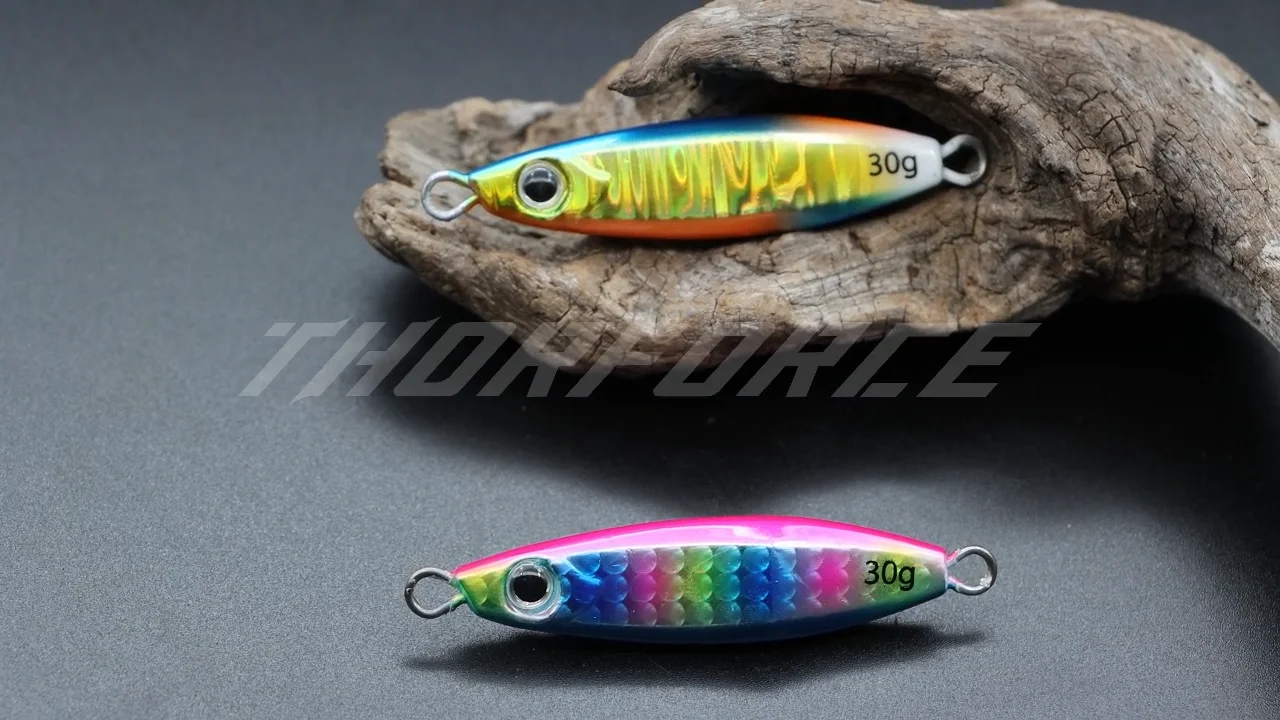 Thorforce Factory Sell 8 Colors Jigging Lure Sinking 20g/30g/60g/80g