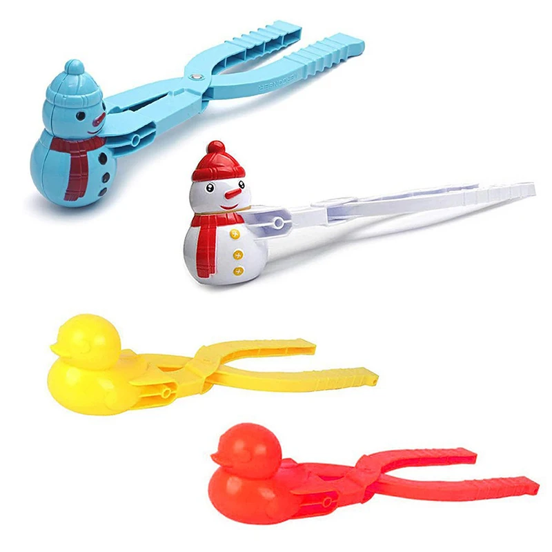 Snowball Maker Tool Snowball Clip Winter Snow Toy for Fun Snow Activities  Snow Play Easy Snowball Making Tool with Vibrant Colors Ergonomic Handle