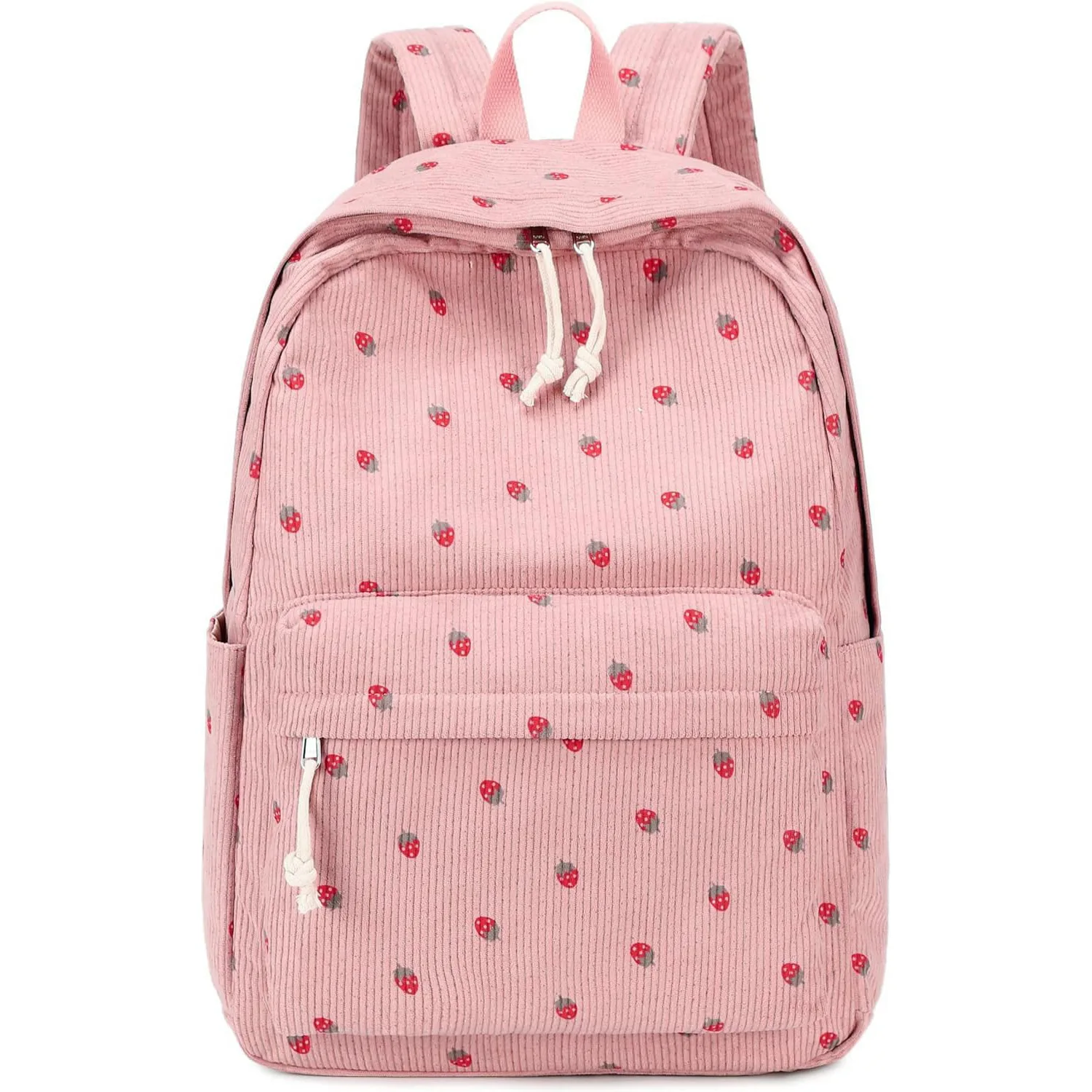 Strawberry School Backpack for Teen Girls Bookbags 