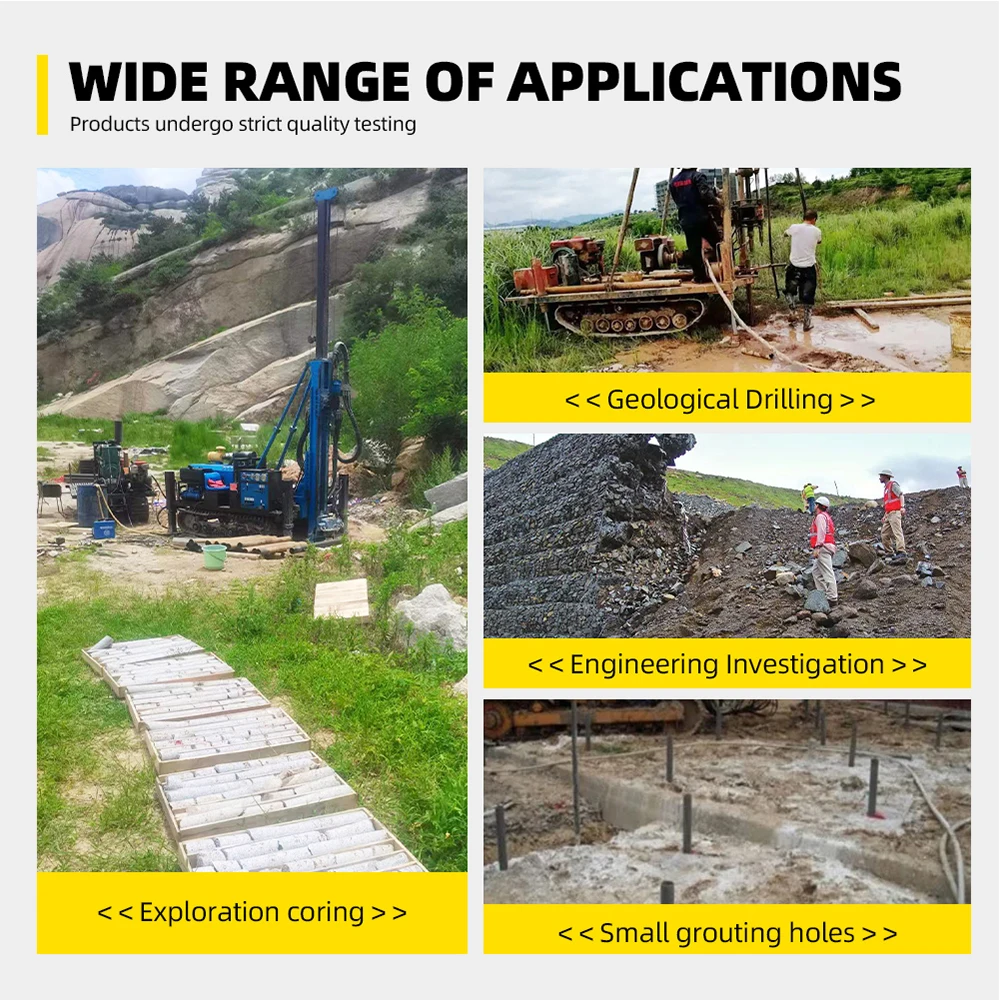 Exploration Drilling Rig Sampling Rig Wireline Core Barrel Rock Coring Equipment Geological Coring Rig