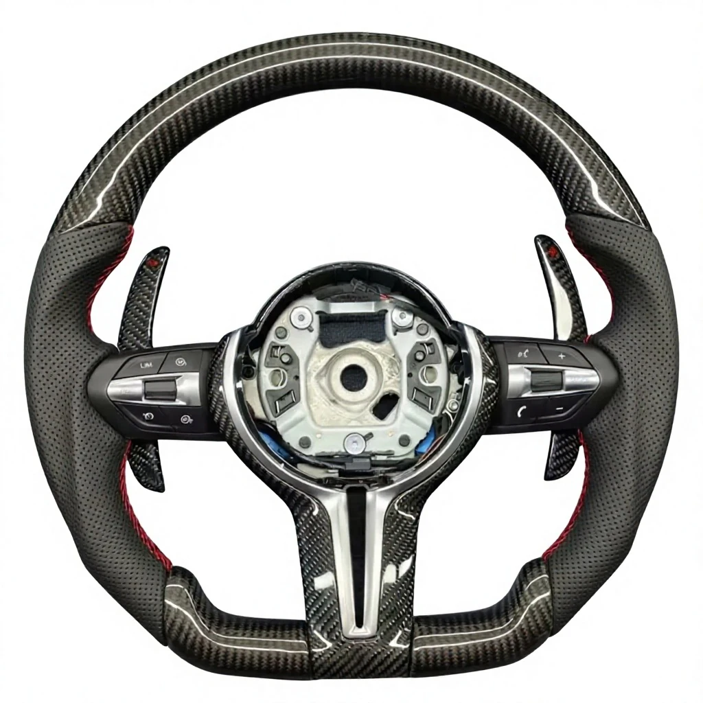 carbon-fiber-flat-bottom-led-steering-wheel-bmw-series-x-m-4