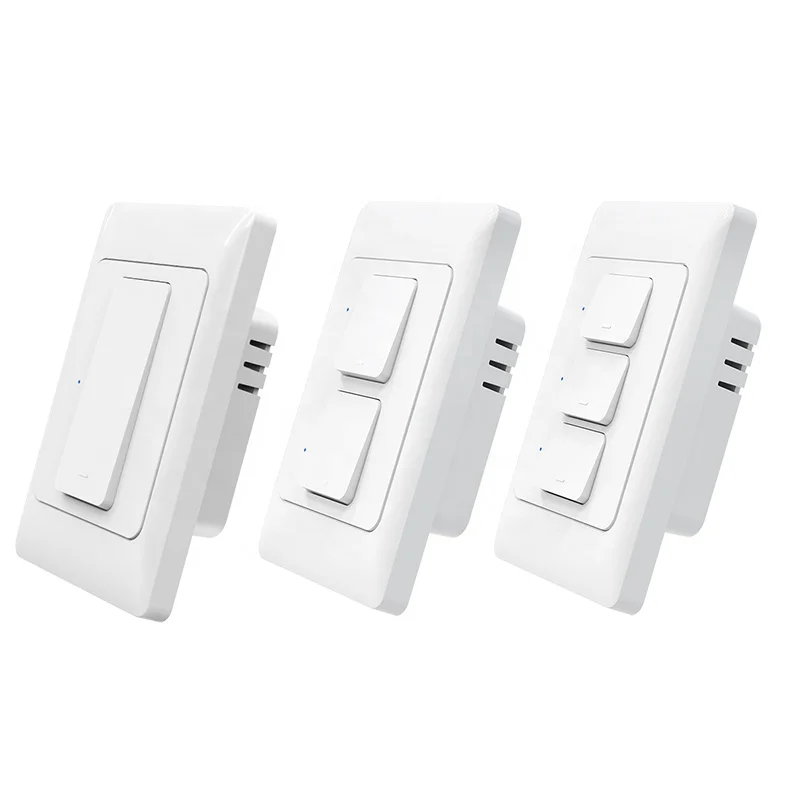 Smart Home Matter Smart Switch Physical Button Switch 1 Gang 2 Gang 3 ...