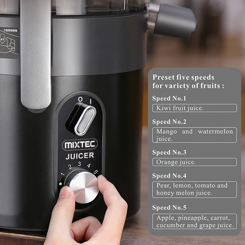 Best Powerful Heavy Duty Fruit Juice Extractor Commercial Electric Fruit Juicer