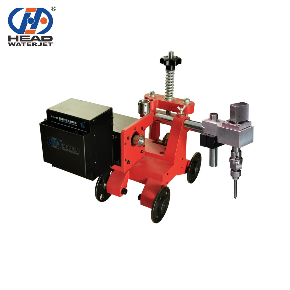 Complete System to Cut Openings in Oil tank Portable Mobile Water Jet Cutting Machines