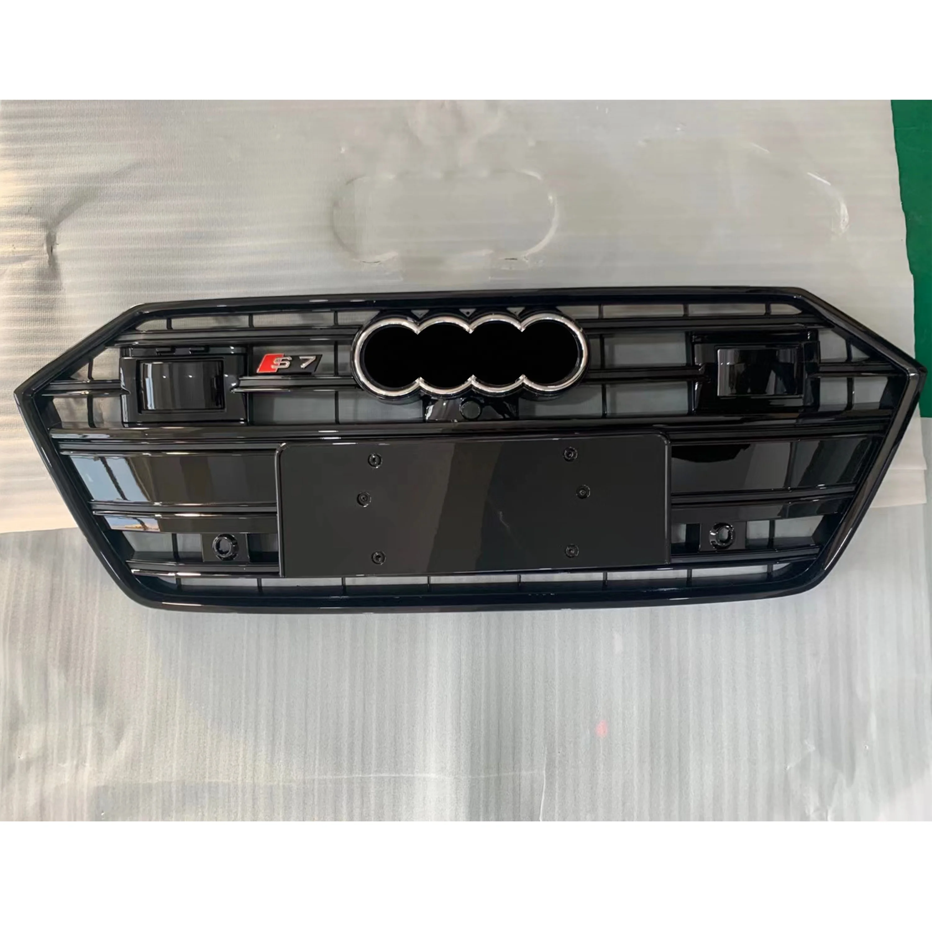 Auto Grill ABS Gloss Black for Audi A7 Sportback C8 (2019-2022